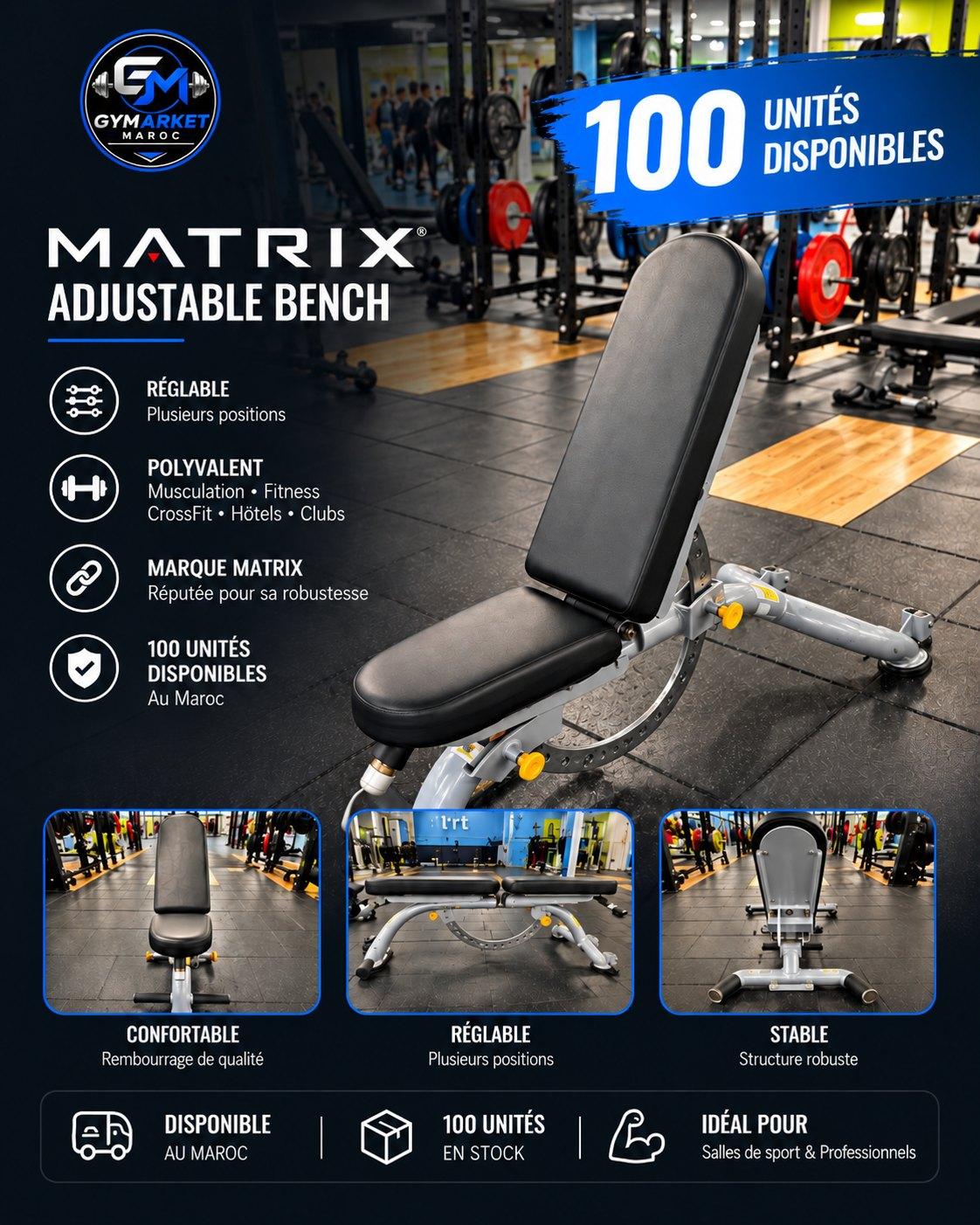 Matrix Banc réglable